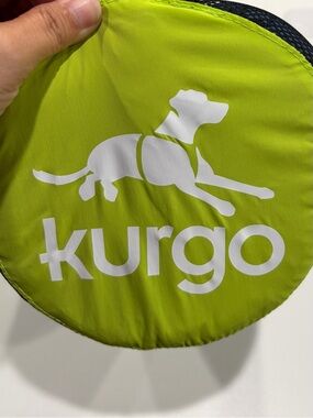 Kurgo Pupsack Dog Sleeping Bag 30" Nylon Blue Insulated Lightweight Pad NWT